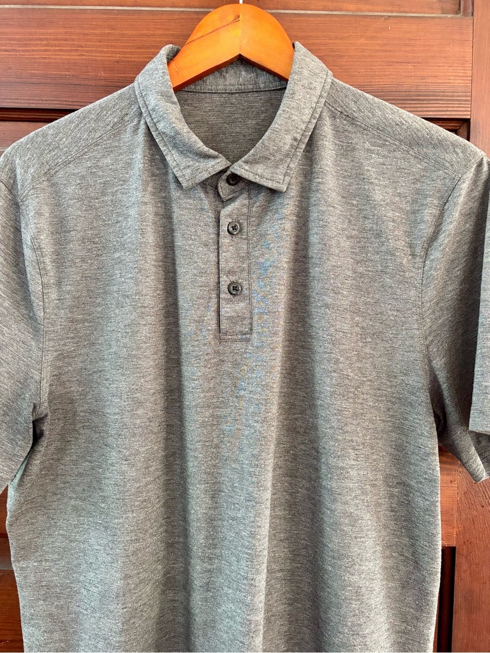 Lululemon Men’s Evolution Short-Sleeve Polo Sz Medium CURRENTLY SOLD IN STORES - Picture 7 of 9